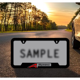 ACURA TLX A-SPEC License Plate Frame - UV Printed ON Metal