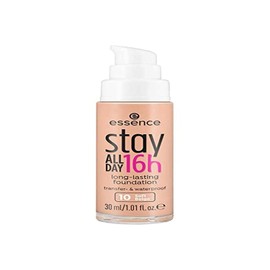 essence Stay All Day 16 Hour Long-Lasting Foundation, Make-Up, Smudge-Proof, Waterproof, No. 10 Soft Beige, Nude Long-Lasting, Matte, Vegan, Oil-Free, Waterproof (30 ml)