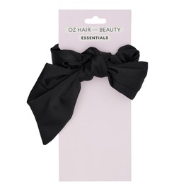 Oz Essentials Hair Bow Scrunchies - Black