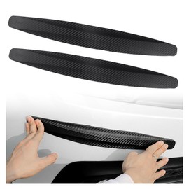 2PCS Car Bumper Protector,Anti-Scratch Bumper Guards for Front and Rear Bumper Protection,Automotive Exterior Accessories Rear Bumper Guard Decoration Protection Strips