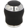 Carpriss 72512792 Leather Gear Knob – Aluminium/Black