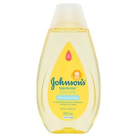 Johnson's Top-To-Toe Gentle Newborn Cleansing Tear-Free Mild Baby Bath 200mL