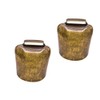 HEALLILY 2 Pieces Cow Bell Goat Bell Hanging Bell Small