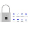 Fingerprint Padlock AntiTheft Intelligent Electronic Lock for Home Office Cabinet