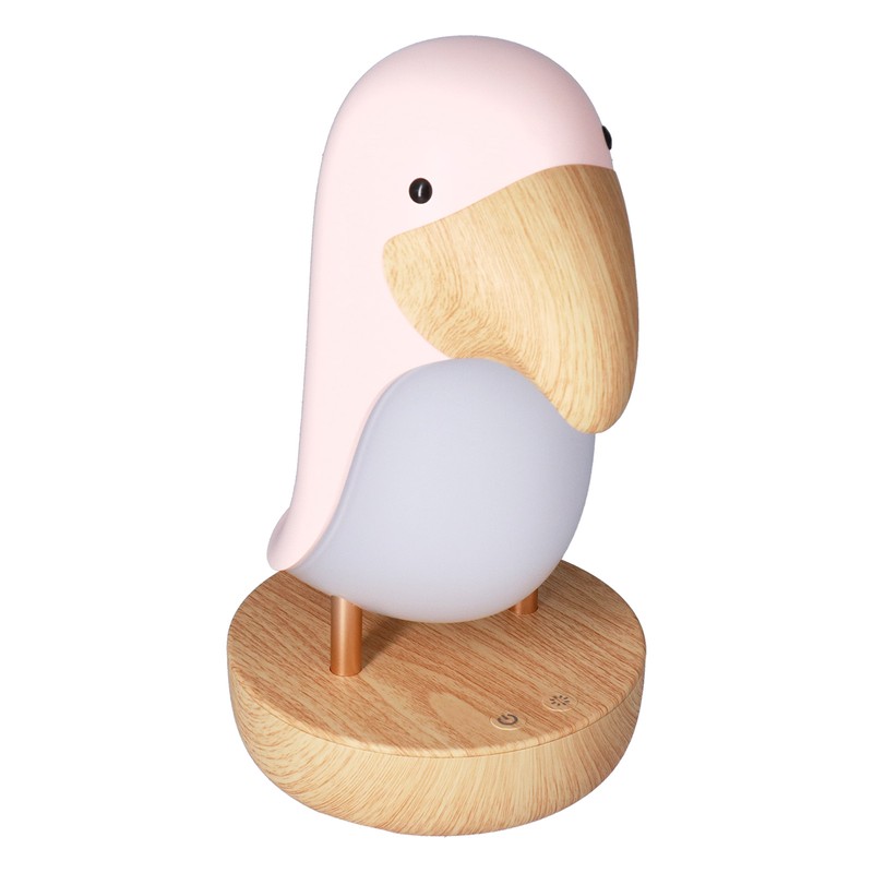 Innovative Bird Night Lamp ABS Breathing Night Light USB Charging