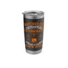 Exterminator Pest Control Eradicator Exhausted Terminator Stainless Steel Insulated Tumbler