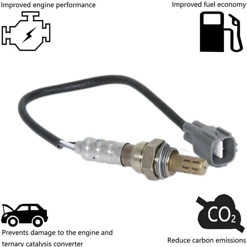 Dropwater 1 Pair Downstream Rear O2 Oxygen Sensor Replacement for