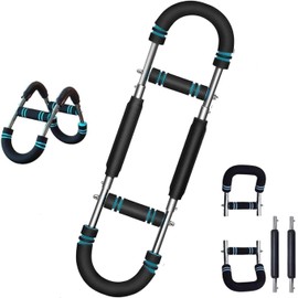 Twister Arm, 40-100 lbs Adjustable Chest Exerciser, Strong Forearm Trainer, Shoulder Muscle Training Equipment, Portable Spring Resistance, Detachable Design.