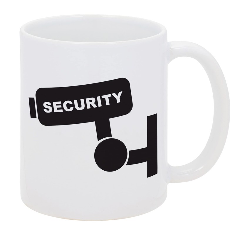 Elanze Designs World's Best Security Guard Taza de café de