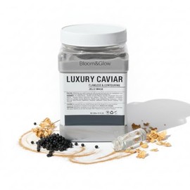 Bloom&Glow- Mascarilla profesional de gelatina de Caviar/Luxury Caviar. 650 gramos
