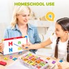 Gamenote Classroom Magnetic Alphabet Letters Kit 178Pcs with Double Side
