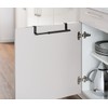 WENKO Telescopic door towel rack, extendable towel holder for kitchen