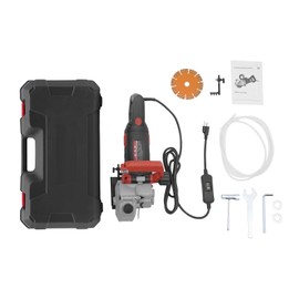 Fronimo Wall Chaser Concrete Cutter 4800W 110V Electric Concrete Groove Cutting Machine with 5 Saw Blades of 5.23" in Diameter, 42mm Cutting Width and 41mm Cutting Depth