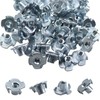 Runseaway 60Pcs M5 X 8mm T Nut 4 Prong Tee