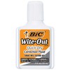 BIC Wite-Out Brand Quick Dry Correction Fluid, 20 mL, White,