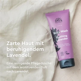 Urtekram Wash Lotion - All Skin Types - Soothing Lavender - 200 ml, Vegan, Organic, Natural Origin