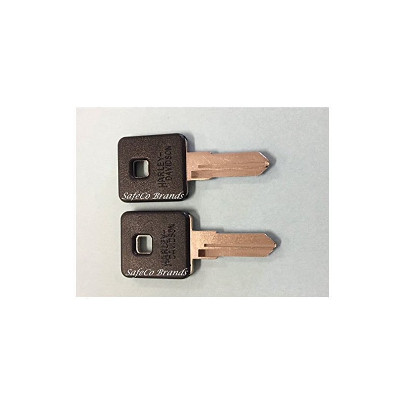 SafeCo Brands 2-Key Blanks for 883 1200 Harley Davidson 2-Blanks