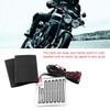 Moofey 12v Heated Motorcycle Grips, Handlebar Pad Fits Universal Grip