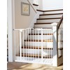 InnoTruth 29-39.6" Baby Gate for Stairs, Auto Close Both Sides