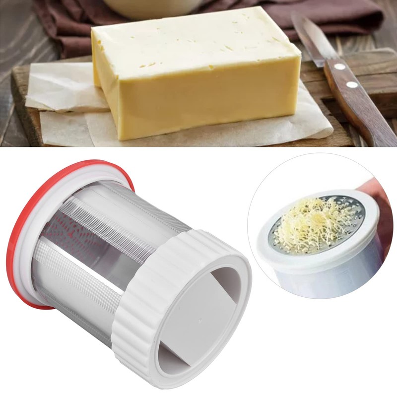 Butter Grater Corrosion Resistant Cheese Grater Portable Multipurpose Plastic Professional