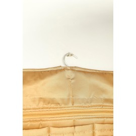 The Bharat Store Hanger Organizer with Hanging Hook Water-resistant Full-size Container for Accessories (Gold)