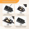 Pack of 8 Euro Plug Flat European Flat Plug, Plug