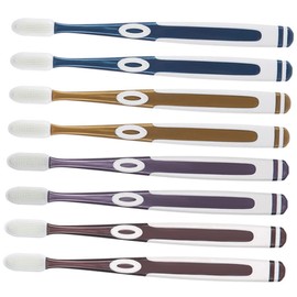 OHPHCALL 8pcs Ergonomic Soft Bristle Manual Toothbrushes for Adults Cleaning Comfortable Grip Daily Use Household for Healthy Oral Care