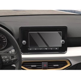 CDEFG Seat Ibiza Arona 2022+ Navigation Schutzfolie Tempered Glas 9H Kratzfest GPS Transparent Displayschutzfolie Auto Navi Folie Zubehör (8,25 Zoll)