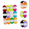 DOITOOL 12pcs Hand-Knitted Yarn for Boys and Girls Soft Thick