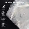 Tolenre 50 Vinyl Record Outer Sleeves, 7.4 x 7.4 Inches,