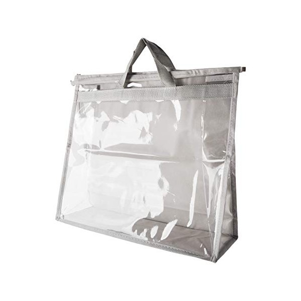 Vercord Clear Handbag Dust-Free Cover Purse Storage Bag Organizer Holder