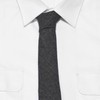 DonDon Men's Tie 6 cm Cotton Plain Checked and Polka