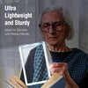 MagniPros 5X [Rechargeable] Large Ultra Bright LED Page Magnifier with