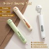3-in-1 Automatic Needle Threader and Seam Ripper Tool for Hand