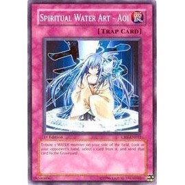 Yu-Gi-Oh! - Spiritual Water Art - Aoi (CRV-EN051) - Cybernetic Revolution - Unlimited Edition - Common