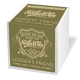 SodaWax™ Natural Bar Soap (2-Pack) LOGGER'S FRIEND (10oz/280g) Any 3 Items SHIP FREE
