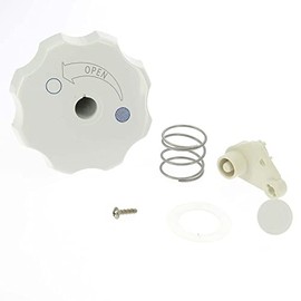 Thetford 16377-62 SB 301/073 Camping Flush Knob White