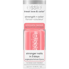 essie Strength and Color Peach Coral Nail Polish With Pink Undertones (0.46 fl Oz), Take 10, 1 Count