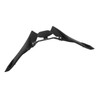 Motorcycle Front Wheel Fender Beak Nose Cone Front Spoiler Winglets