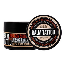 BALM TATTOO Dragon's Blood Tattoo Care Butter 250 ml, Vegan and Moisturising Tattoo Cream Tattoo Care Aftercare