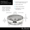 De Walden Goddaughter Gift, Engraved Silver Plated Rose Trinket Box