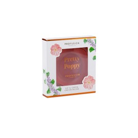 Profusion Cosmetics Petal Perfect Lip and Cheek Cream Blush, Multi Use Cream for Intense Colourpop and Soft Tinted Lips and Cheeks. (Wild Rose (Coral Pink), 1)