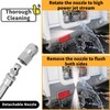 2Pack RV Water Heater Anode Rod and Flush Wand, Compatible