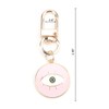 MUCOOS Pink Evil Eye Keychain - Evil Eye Charm for