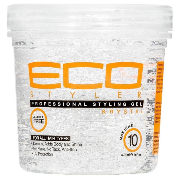 ECOCO EcoStyler Professional Styling Gel Krystal, 32 oz (Pack of 12)