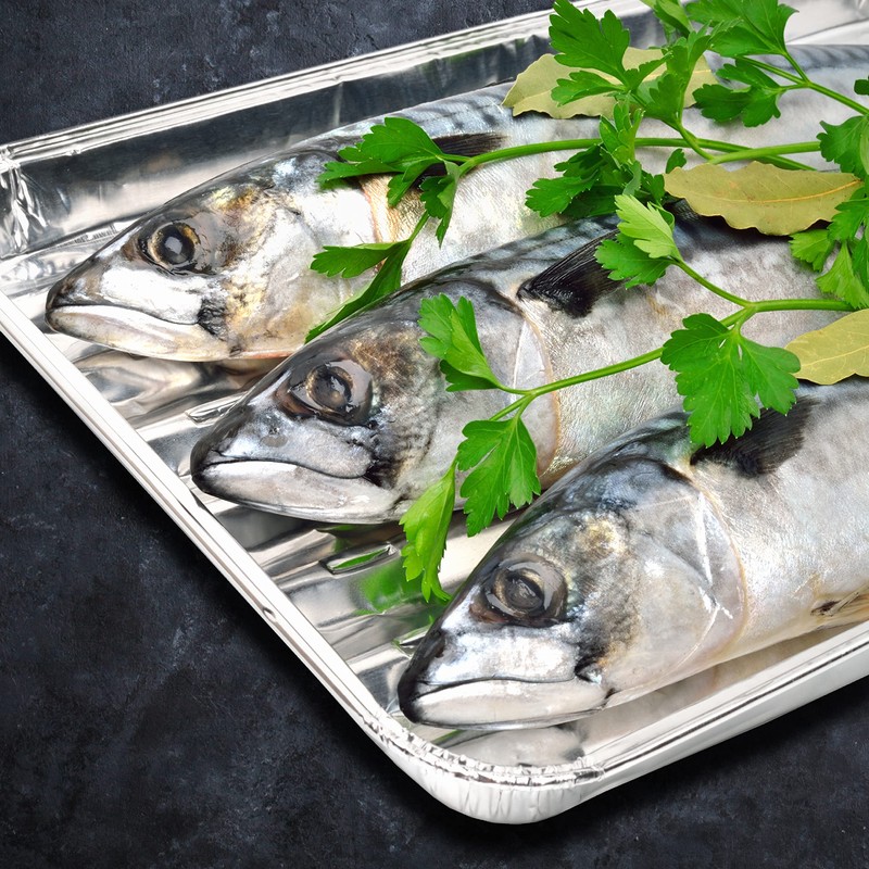 ebake Aluminium Foil Trays - 40 Pack Disposable Foil Containers