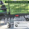 CADOAHJ 43783 Dethatcher Tines Replacement, Fit for Agri-Fab Craftsman De-Thatcher,