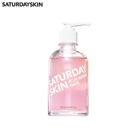 SATURDAYSKIN Acai Berry Oats Gel Cleanser 150ml