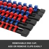 6PCS Drive Socket Organizer Holder 1/4in 3/8in 1/2in SAE And