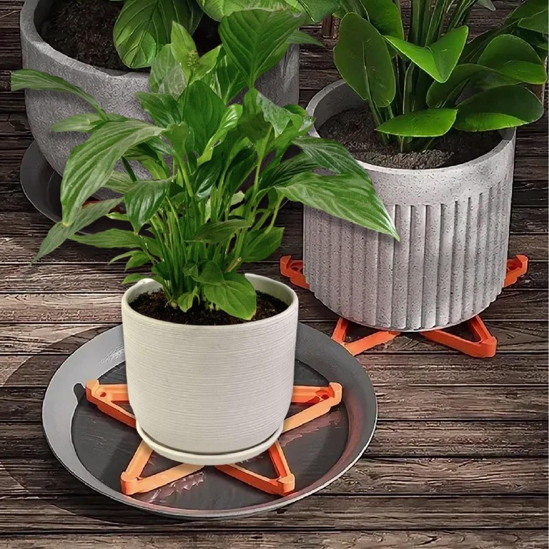 20 Pcs Pot Feet, Risers Toes Triangle Pot Feet, for